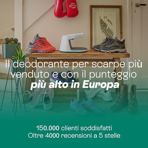 Rinfresca e asciuga scarpe elettrico