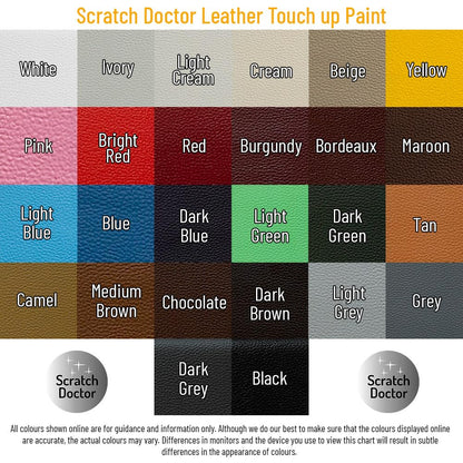 Leather Touch Up Paint Black