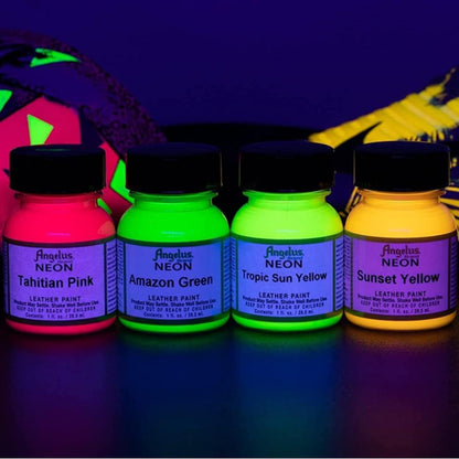 Neon Acrylic Leather Color