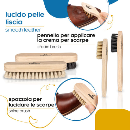 Classic Shoe Brush Set