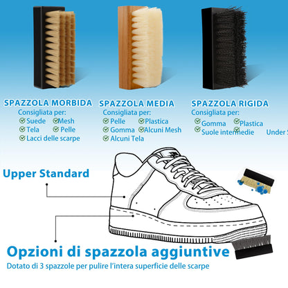 Kit Pulizia Scarpe Scamosciate