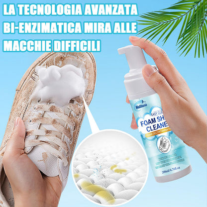 Pulizia Scarpe Scamosciate White